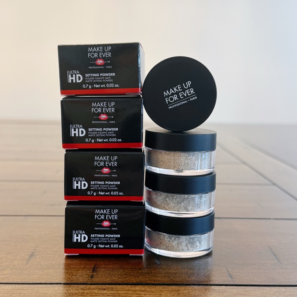 Make Up Forever Ultra HD Setting Powder 0.7g*4 Value Kit